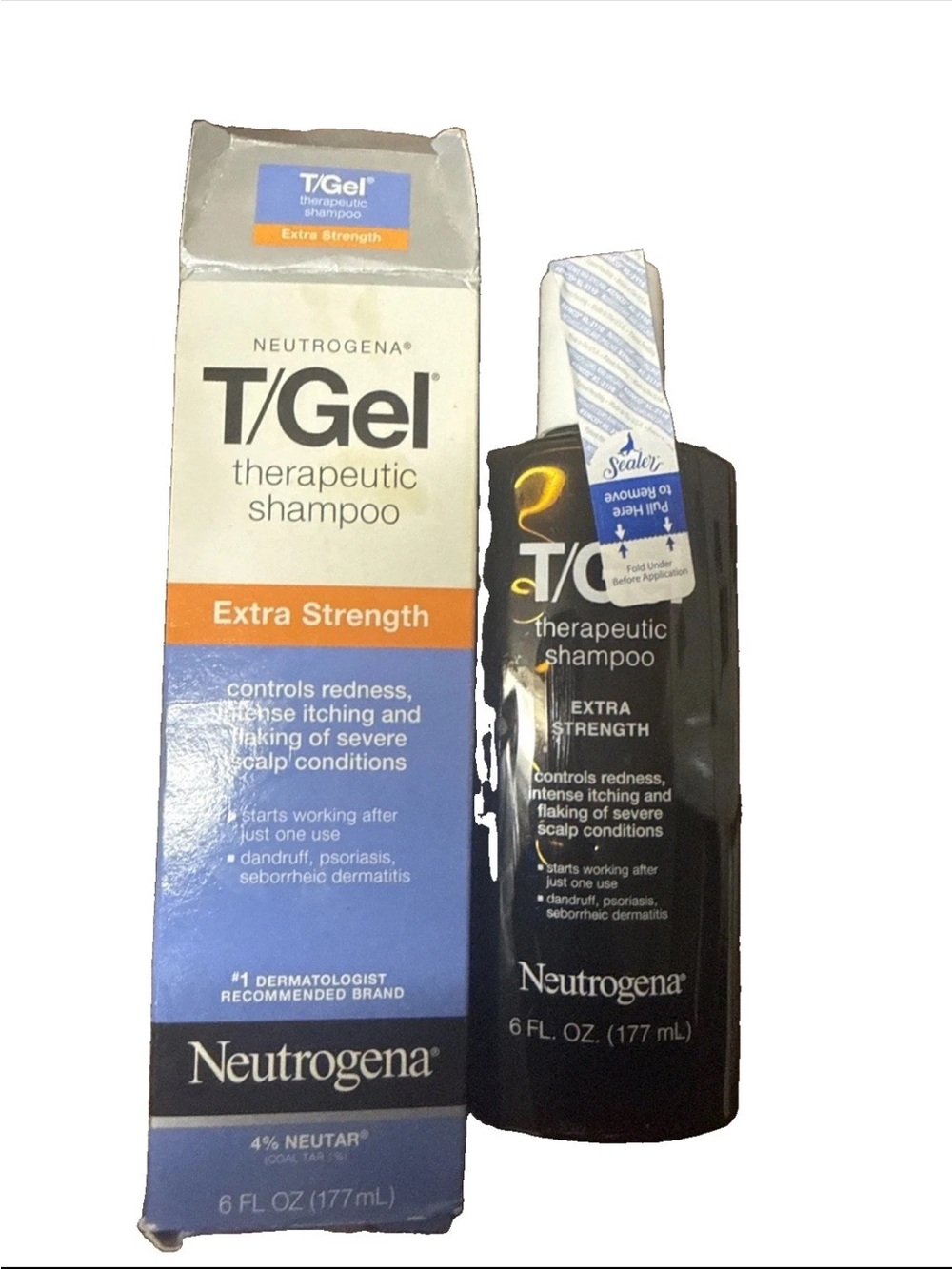 1 Neutrogena T/Gel Extra Strength Shampoo 6 oz Rare New Discontinued